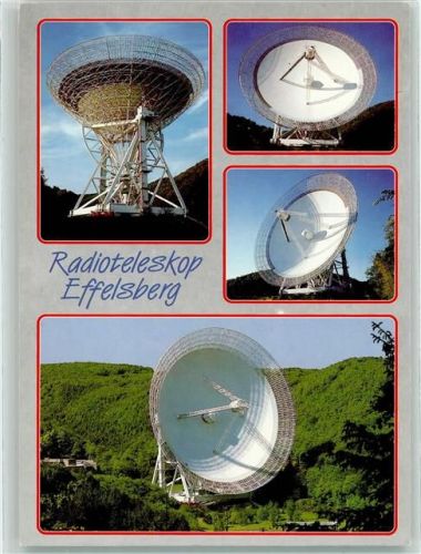 Bad Münstereifel Radioteleskop bei Effelsberg des Max Plank Instituts für Radioastronomie in Bonn