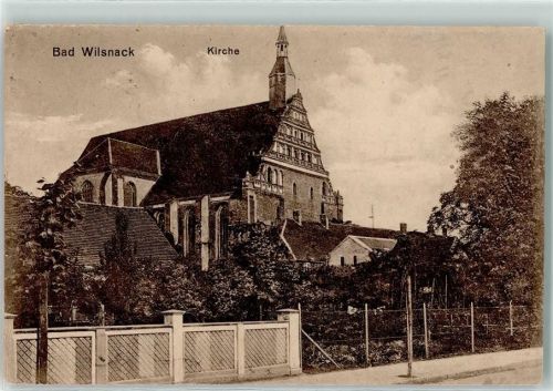 Bad Wilsnack Bahnpost Zug 10 Kirche