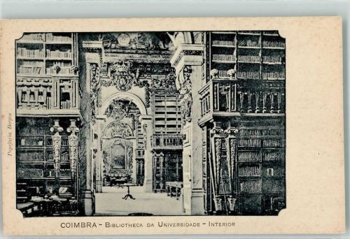 Coimbra Interieur der Universität AK