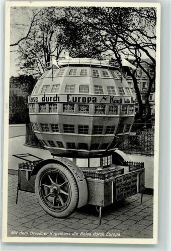 Mit dem Dresdener Kugelhaus die Reise durch Europa Rekord
