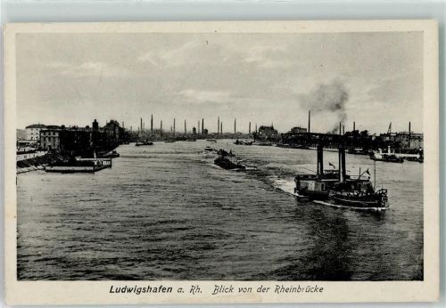 Ludwigshafen Schiffe Dampfer Rheinschiffe
