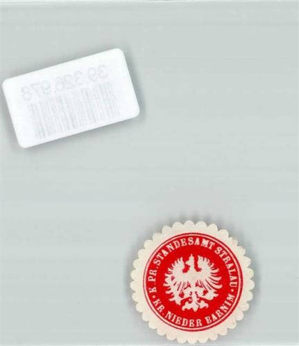 Friedrichshain K. Pr. Standesamt Stralau Kr. Nieder Barnim