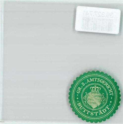 Buttstädt Justiz Gr. S. Amtsgericht Buttstädt