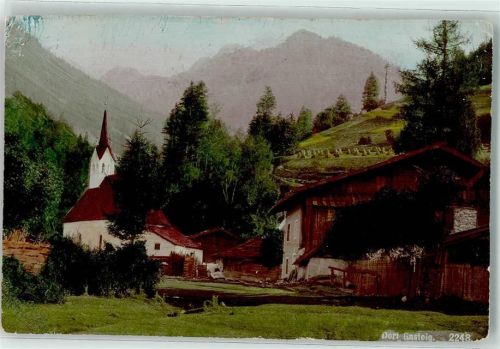 6382 Kirchdorf in Tirol Gebrauchsspuren Dorf Gasteig Kirche