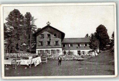 Kaunertal Gepatschhaus Sektion Frankfurt a. M. D. -Oe.A.V. Hüttenstempel