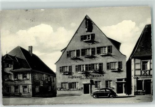 Herzogenaurach Gasthaus zur Krone VW Käfer Sparkasse