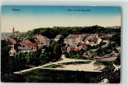Guben Sportplatz Kirche