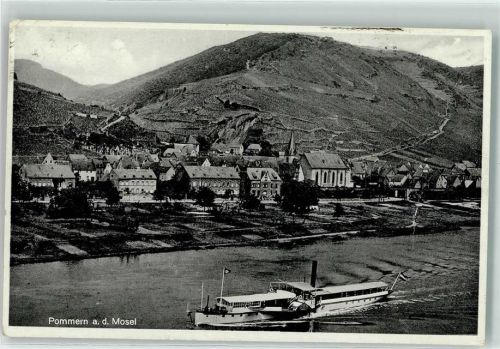 Pommern Schiff BahnpostTrier - Zug 9