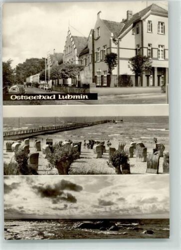Lubmin Philipp-Müller-Heim Teufelsstein Strand Strandkörbe