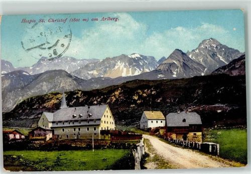 St. Christoph 1913 Hospiz 1801 m Gasthaus