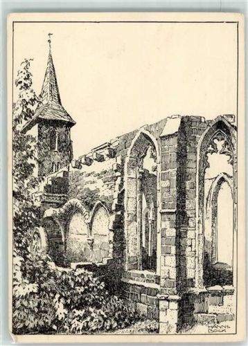 07570 O6518 Weida , Thür Gebrauchsspuren Widenkirche Bundes Sängerfest 5.-6. Juli 1930 sign. Hanns Bock Künstlerkarte