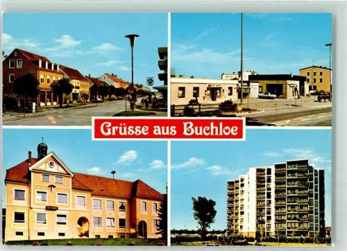 86807 W8938 Buchloe - Hochhaus Rathaus