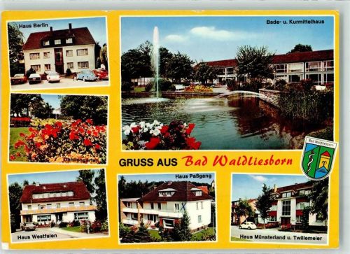 Bad Waldliesborn Kurmittelhaus Haus Berlin Haus Paßgang Haus Westfalen