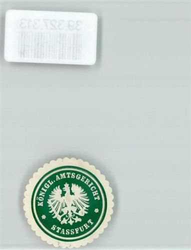 Straußfurt Köngl. Amtsgericht Strassfurt