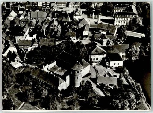 Neustadt-Glewe Fliegeraufnahme aus Luftbilderkalender 1980