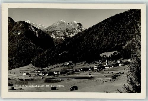 Trins im Gschnitztal gegen den Serieskamm