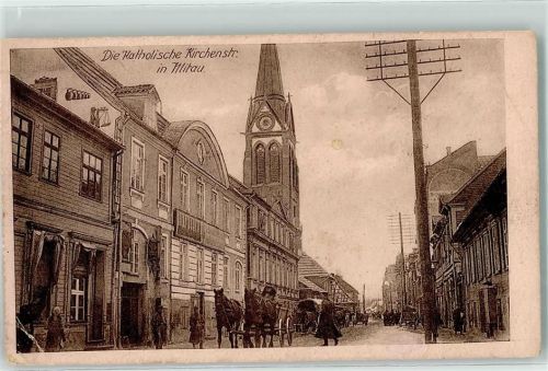 Mitau 1917 Kath. Kirche