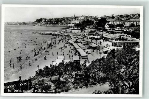 Estoril Costa do Sol Strand Palmen