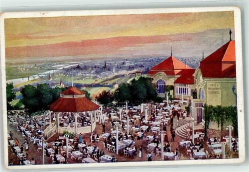 Wien Kobenzl Cafe Gasthaus Pavillon Terasse Cobenzl