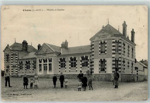 Choue Mairie et Ecoles Kinder 1908 Ecole Communale de Garcons