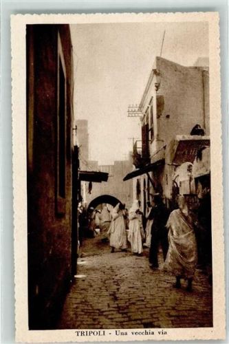 Tripolis una vecchia via Tracht