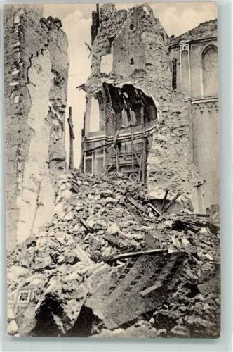 Messina 1908 Erdbeben am 28.Dezember1908 Interno del Duomo