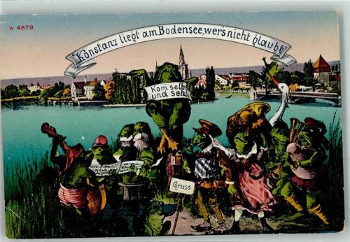 Konstanz vermenschlicht Musikgruppe Bodensee