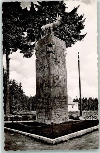 Frauenwald Hirsch-Monument