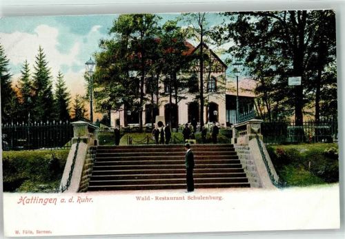 Hattingen Gasthaus Schulenburg Gartenterrasse