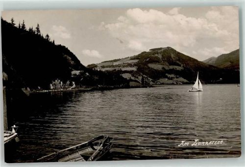 am Luzernersee Segelboot