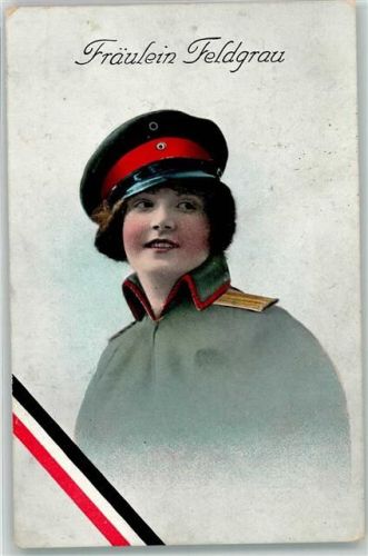 1915 Fräulein Feldgrau Feldpost WB SS Nr.989-III