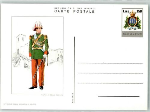 Ganzsache Soldat Uniform