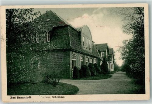 Bad Bramstedt Bahnpost Altona Neumünster Zug 1 3.9.28 Kurhaus Nebenhaus