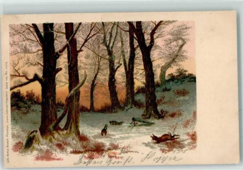 1901 Vogel Lith.Artist Anstalt Serie 109 Nr.21725