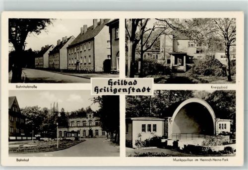Heilbad Heiligenstadt Kneippbad Bahnhof Musikpavillon Heinrich Heine-Park