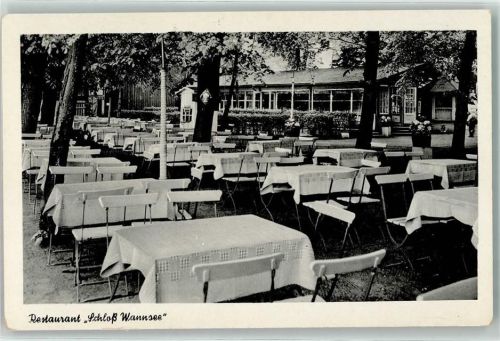 Wannsee Gasthaus Schloß Wannsee Gartenwirtschaft