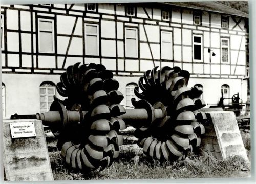Ziegenrück Wassserkraftmuseum Zwillingspeltonläufer