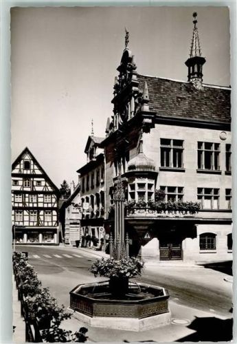 Meßkirch am Rathaus