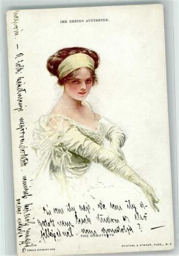 1913 Nr. 144 Frauenschönheit Ihr erstes Auftreten AK