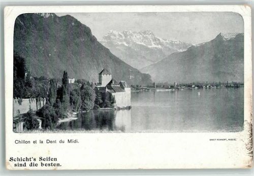 Chillon 1900 Schicht Seife Serie - Chillon et al Dent du Midi