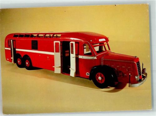 W6000 Frankfurt am Main Kraftkurspostwagen Bundespostmuseum Postbus Foto AK