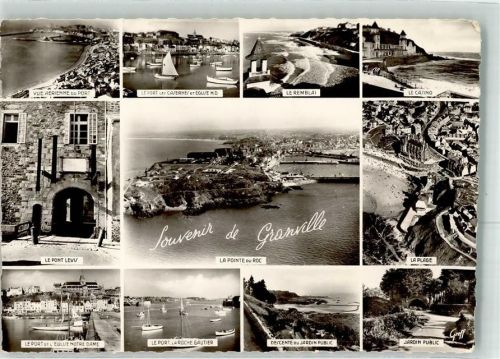 Granville Hafen Kaserne Kirche le Rembalai Casino le Pont Levis la pointe du Roc