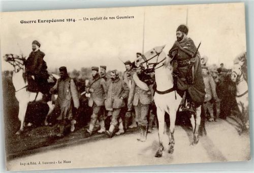 1915 Die Leistung der Goumiers