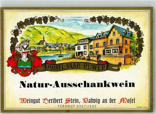 Mosel Saar Ruwer Natur Ausschankwein Wappen