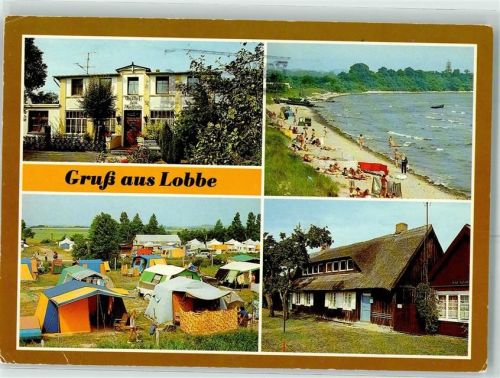 Lobbe Gasthaus Zum Walfisch Strand Campingplatz Rohrdachhaus