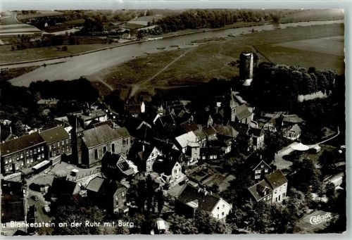 Blankenstein Burg Fliegeraufnahme