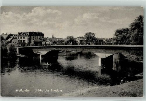 Weißenfels Brücke des Friedens LKW