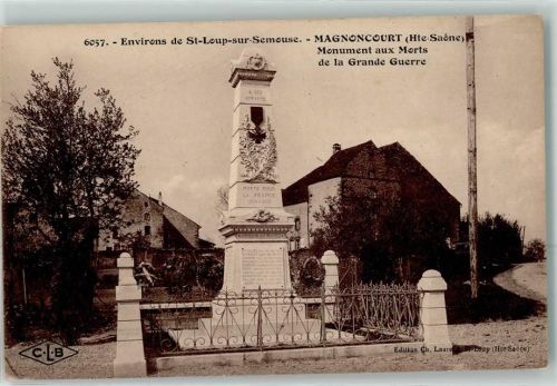 Saint-Loup-sur-Semouse Magnoncourt Kriegerdenkmal