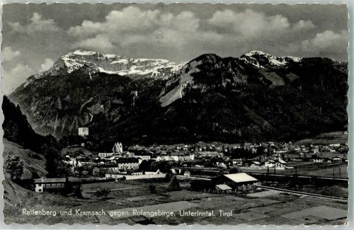 Rattenberg Kramsach gegen Rofangebirge