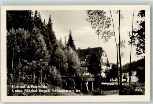 Schmiedeberg Putzmühle im Pöbeltal